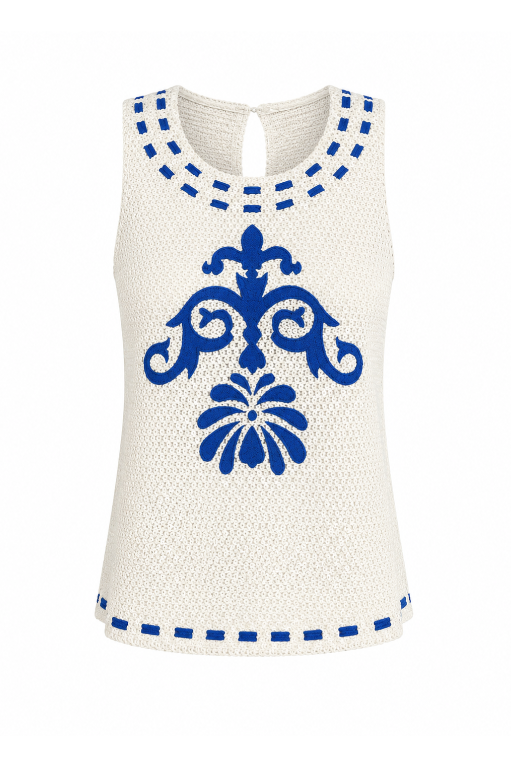 Brennan Ivory Medallion Top