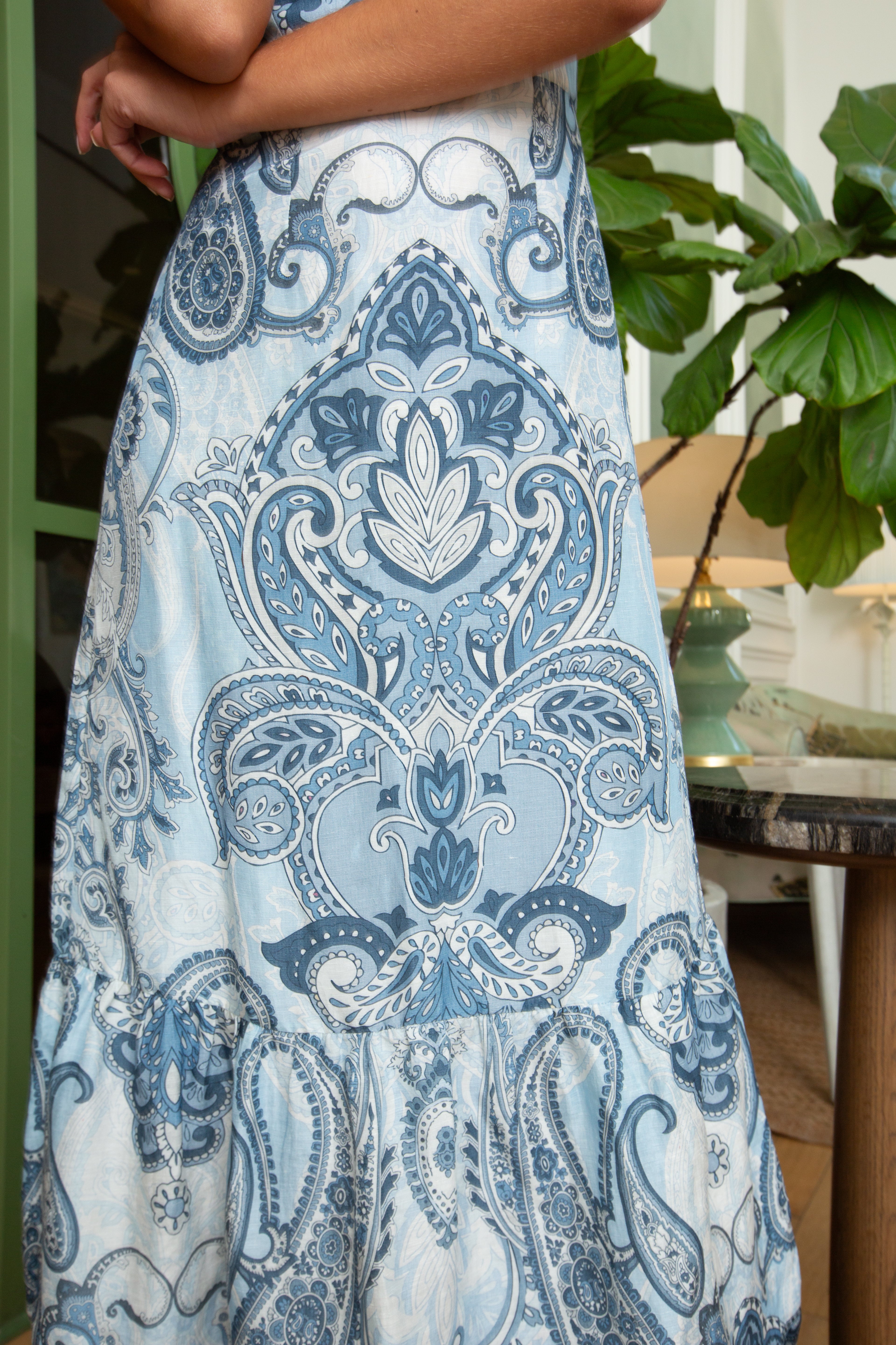 Camden Blue Myth Midi Dress