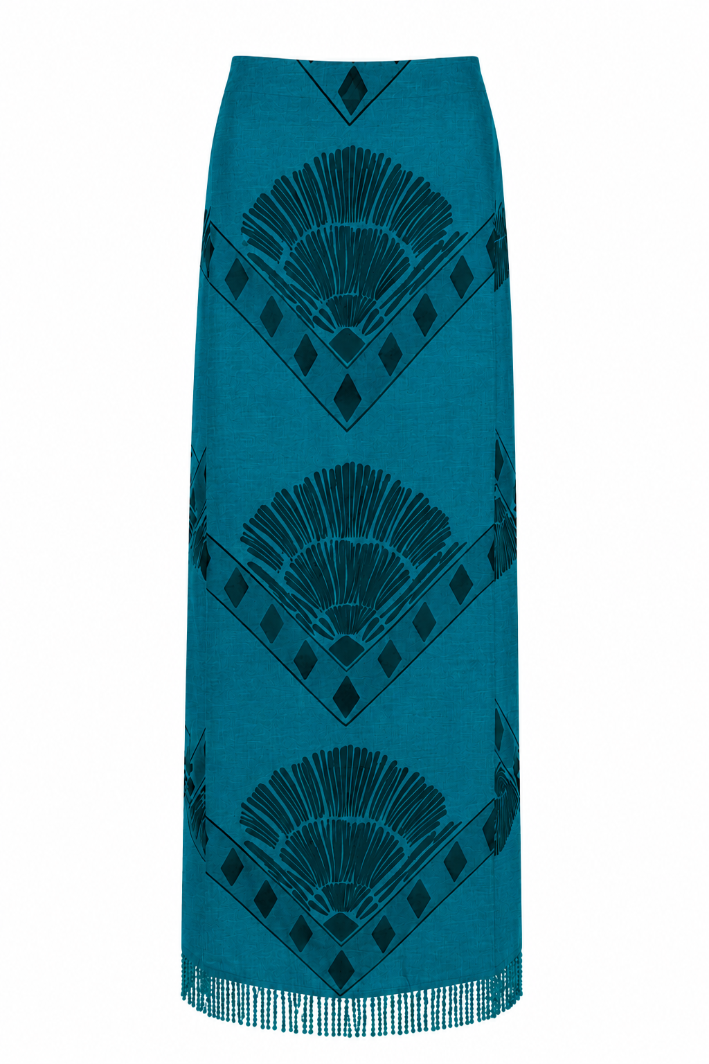 Dillon Tirelore Midi Skirt