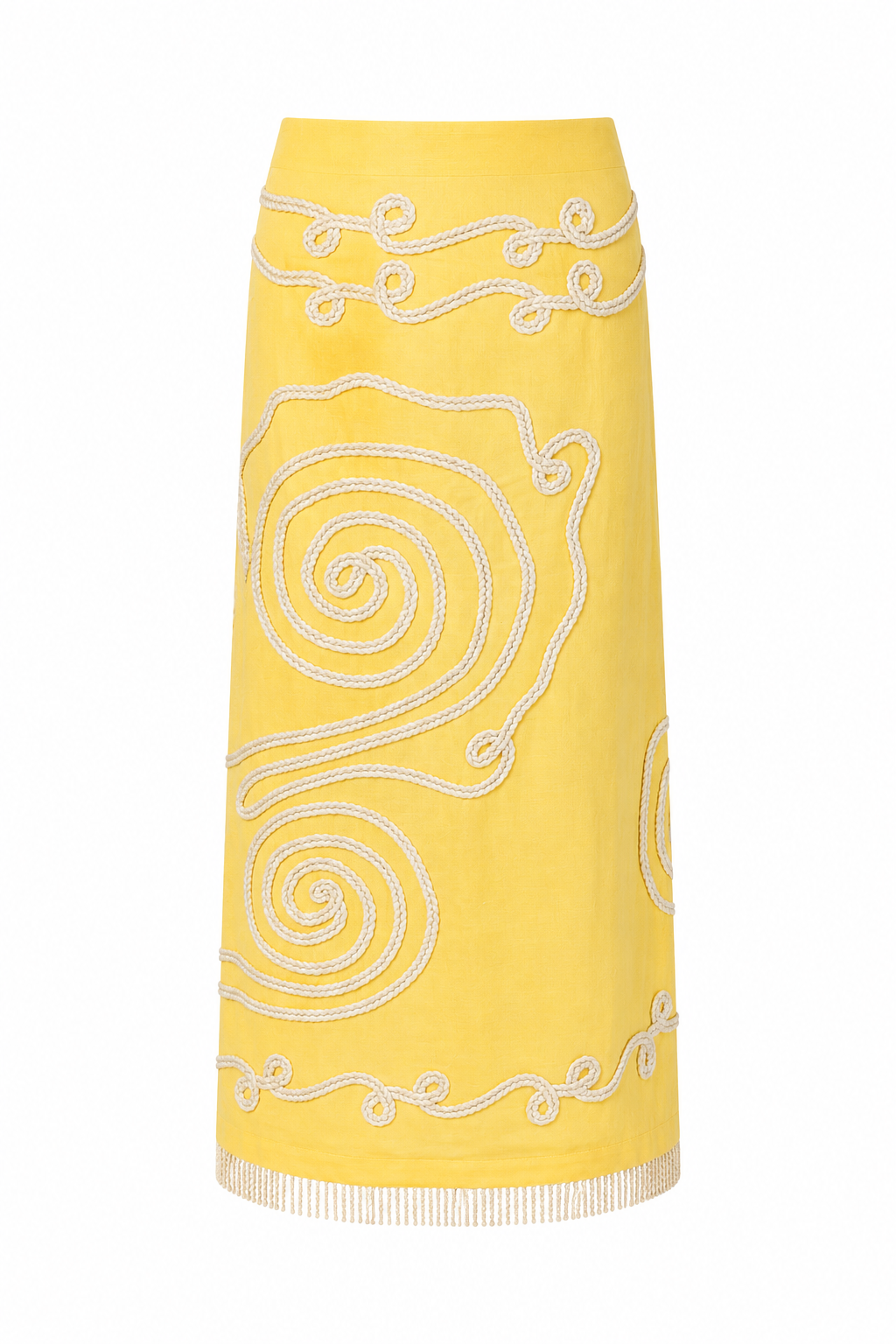 Dillon Sunshine Embroidery Midi Skirt | Anna Cate