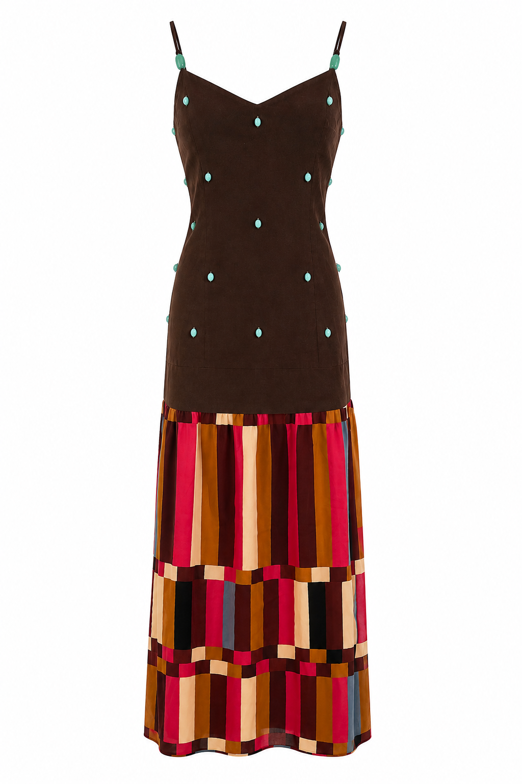 Henry Autumn Stripe Midi Dress