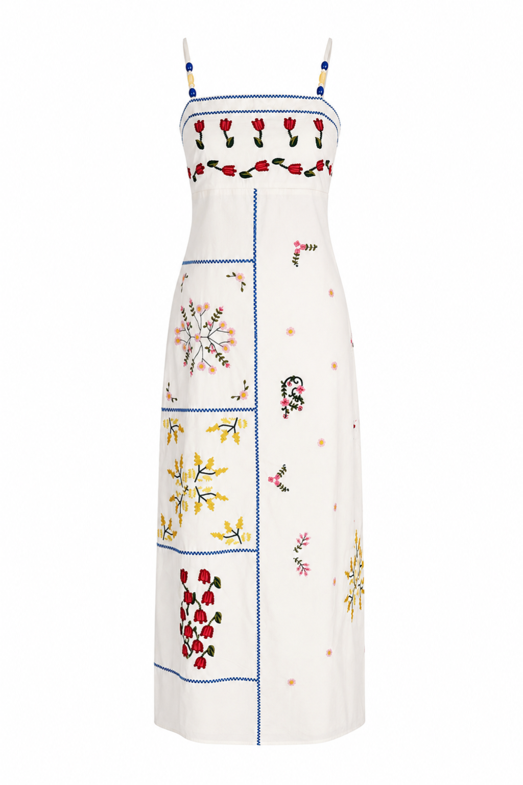 midi dress with embroidery Jade Garden Azazie Pine Green Floor plisse Finish:Seared Oak Hidden Details