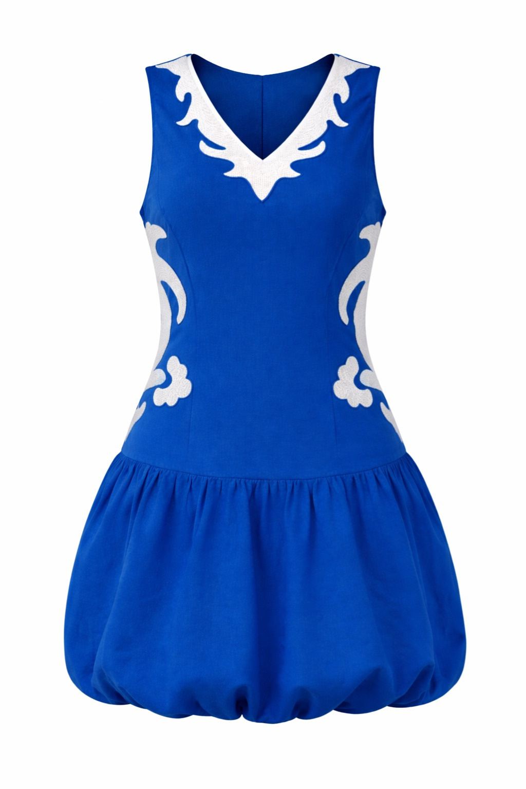 Katherine Celeste Blue Mini Dress