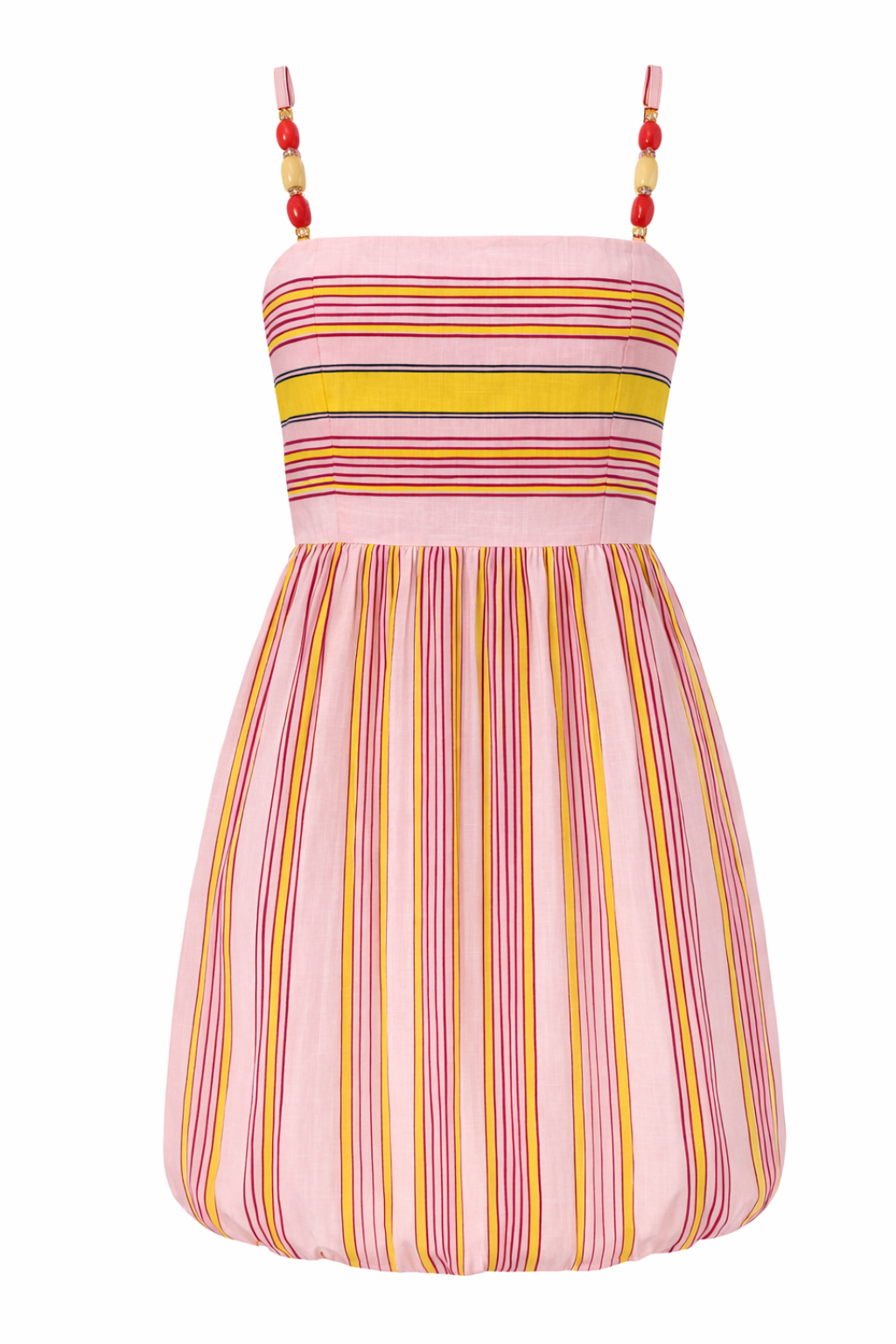 Lora Candy Stripe Mini Dress