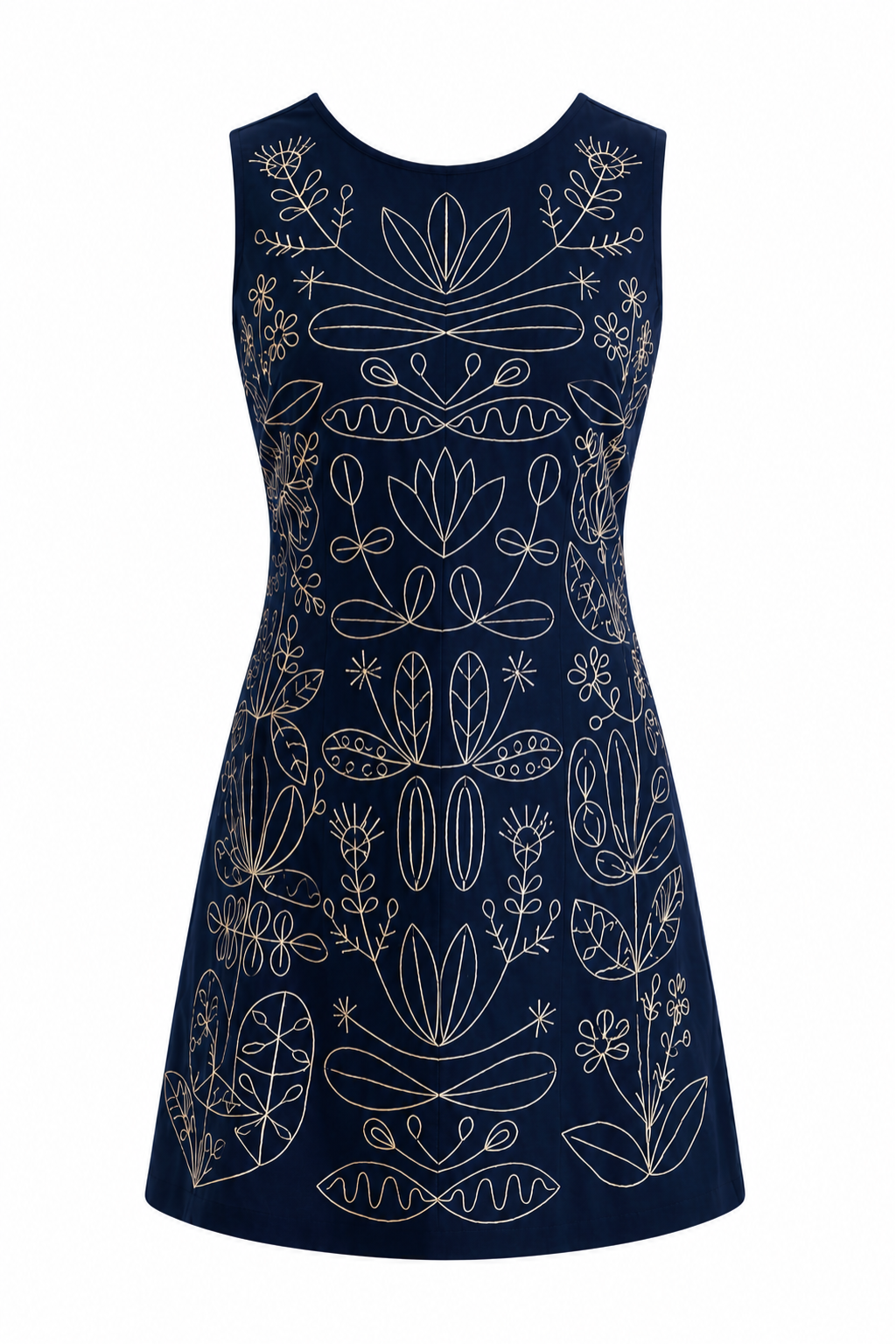 navy dress mini Luna Embroidery Size:34S/28W Hamley Linen Dress Reformation loving fit Basque Waist Prom Dresses