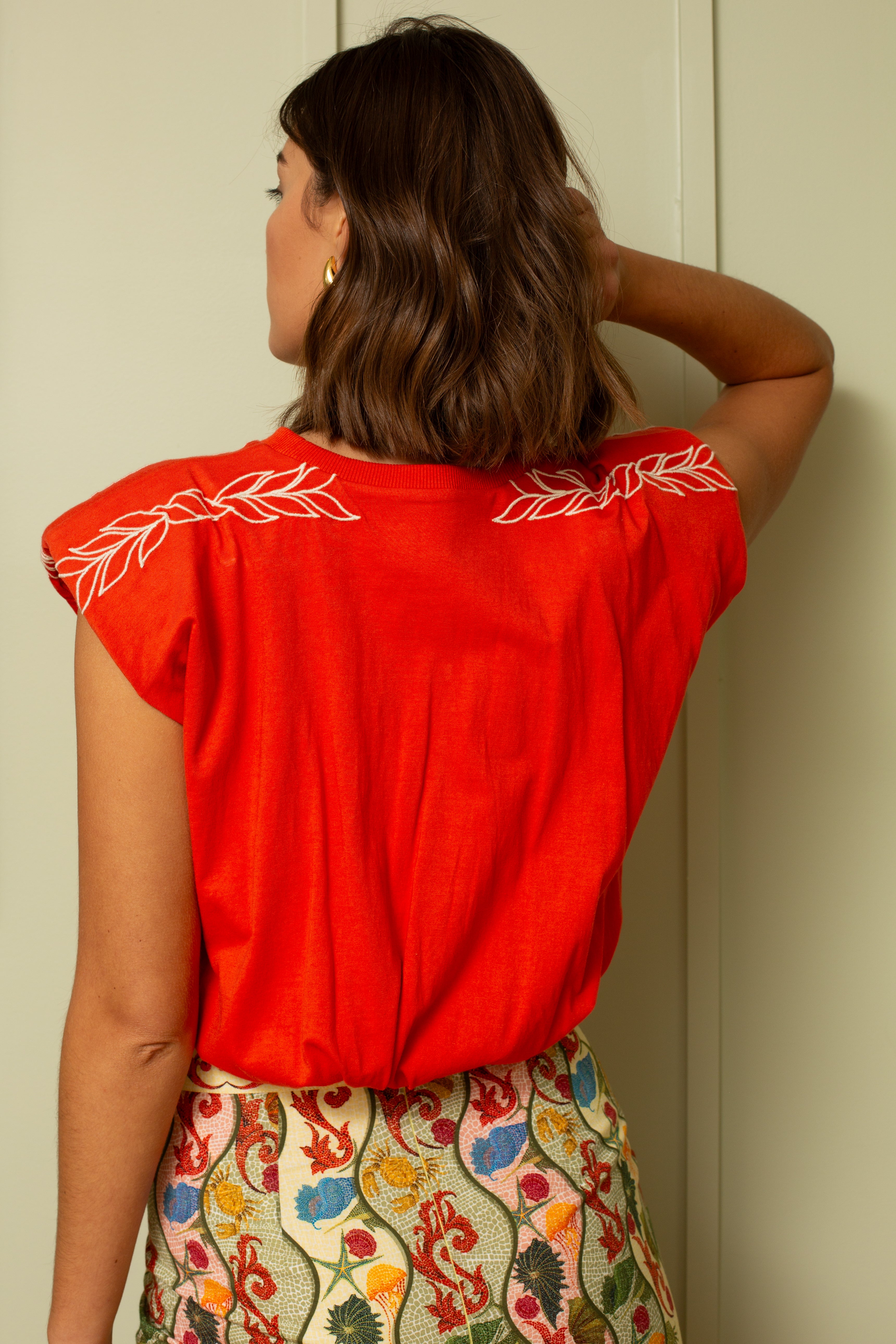 Robbie Summer Punch Knit Top