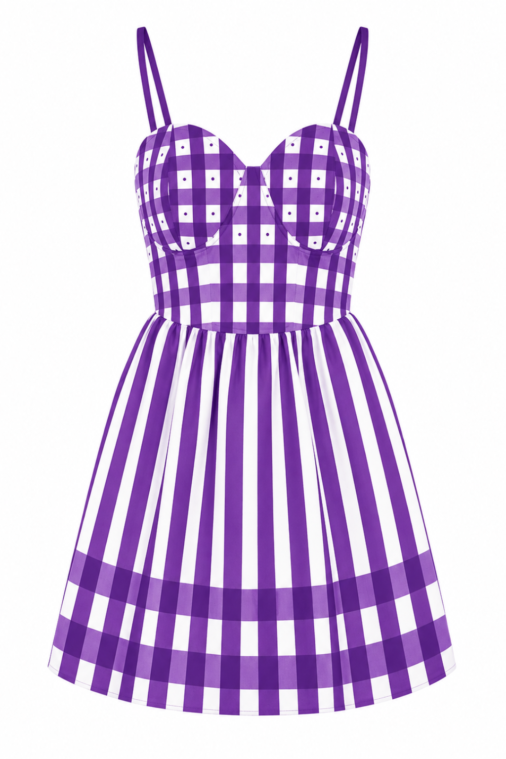 Savannah Purple Mini Dress