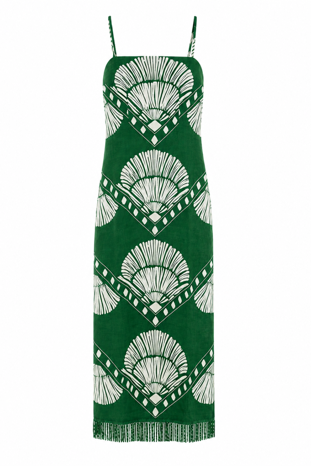 Shannon Jade Raffia Midi Dress
