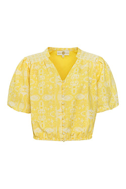 Mia Linen Blouse