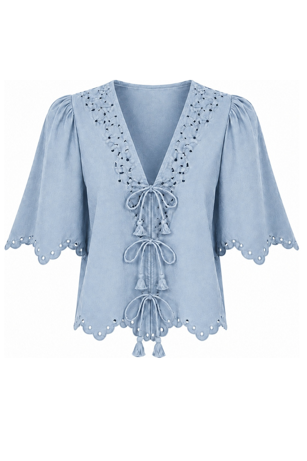 Belle Powder Blue Top