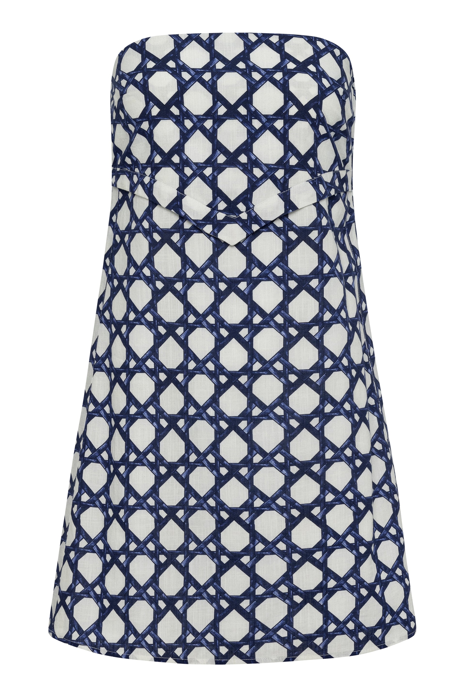 Ella Strapless Dress - LARGE
