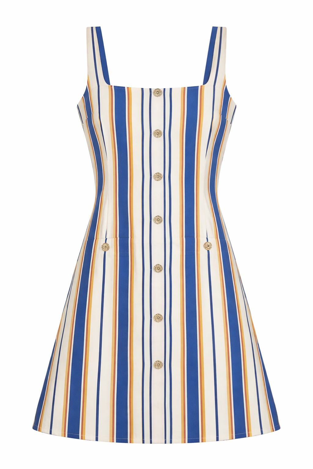Graylen Coastal Stripe Mini Dress