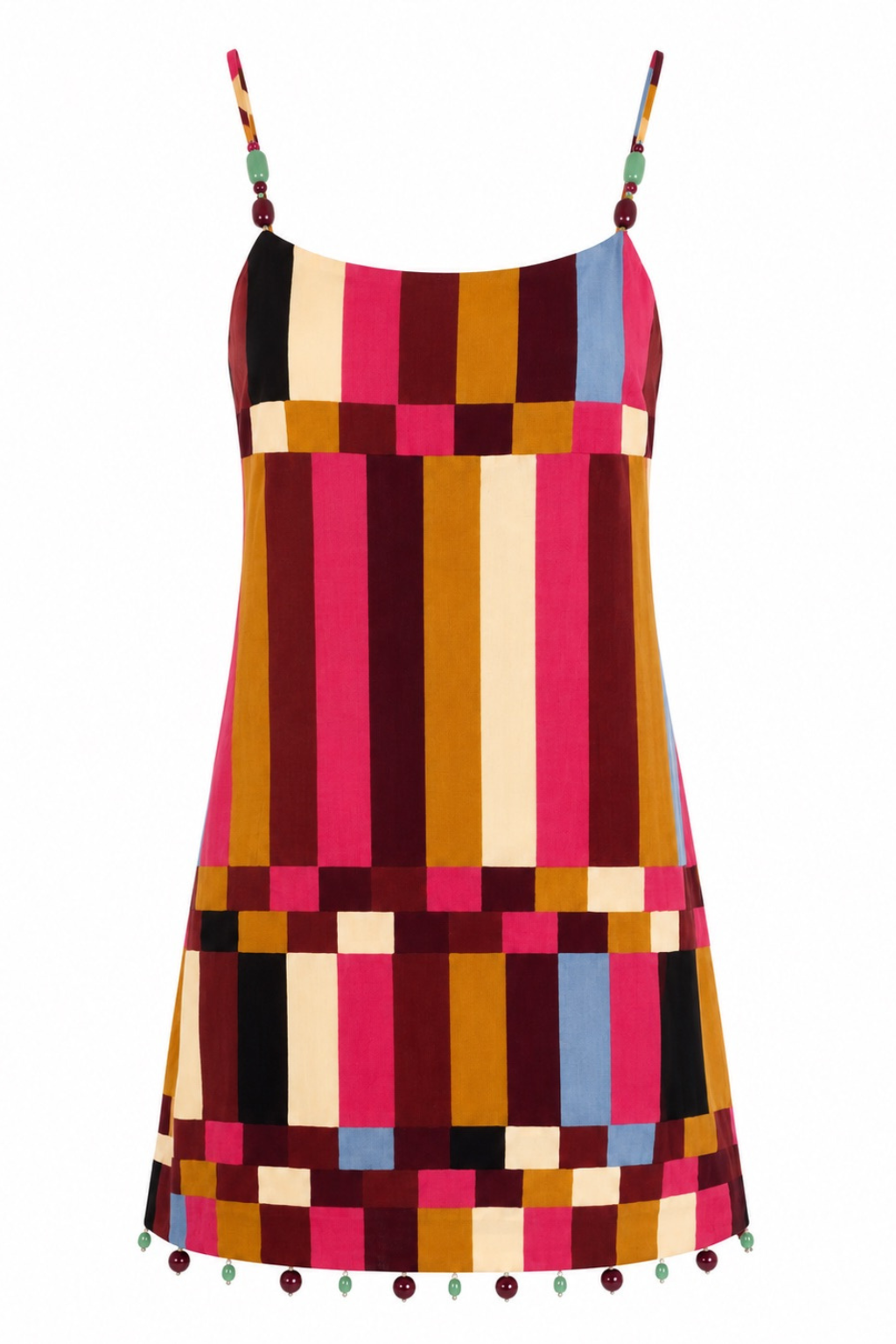 Harper Autumn Stripe Mini Dress