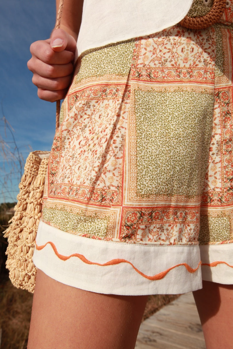 Carly Linen Short