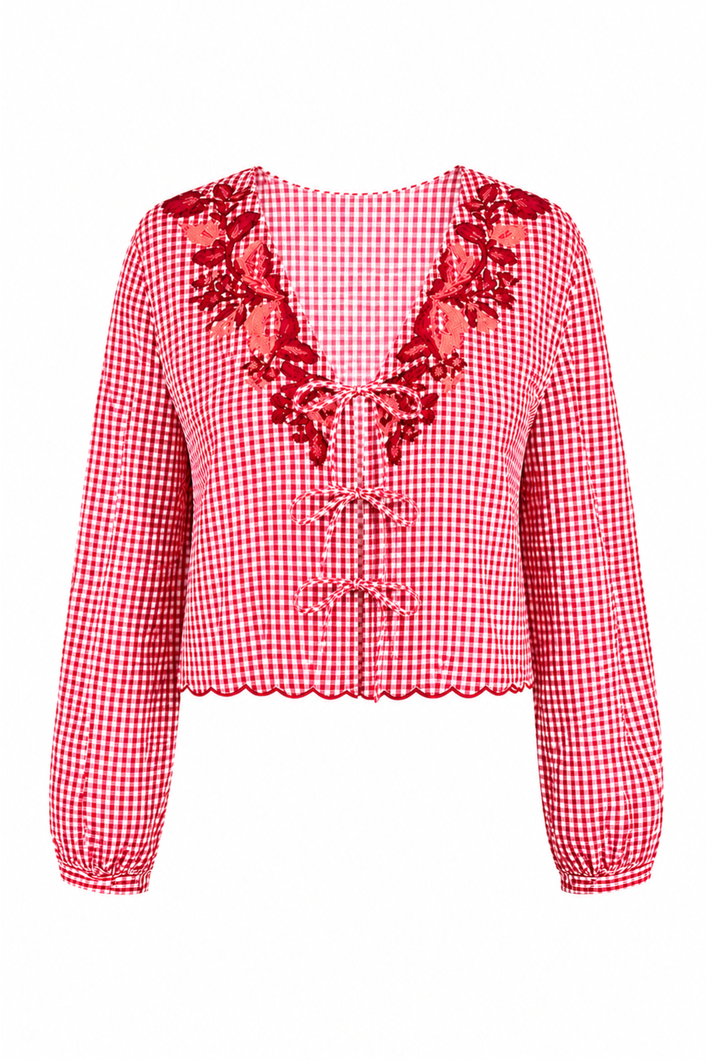 Jane Picnic Plaid Top