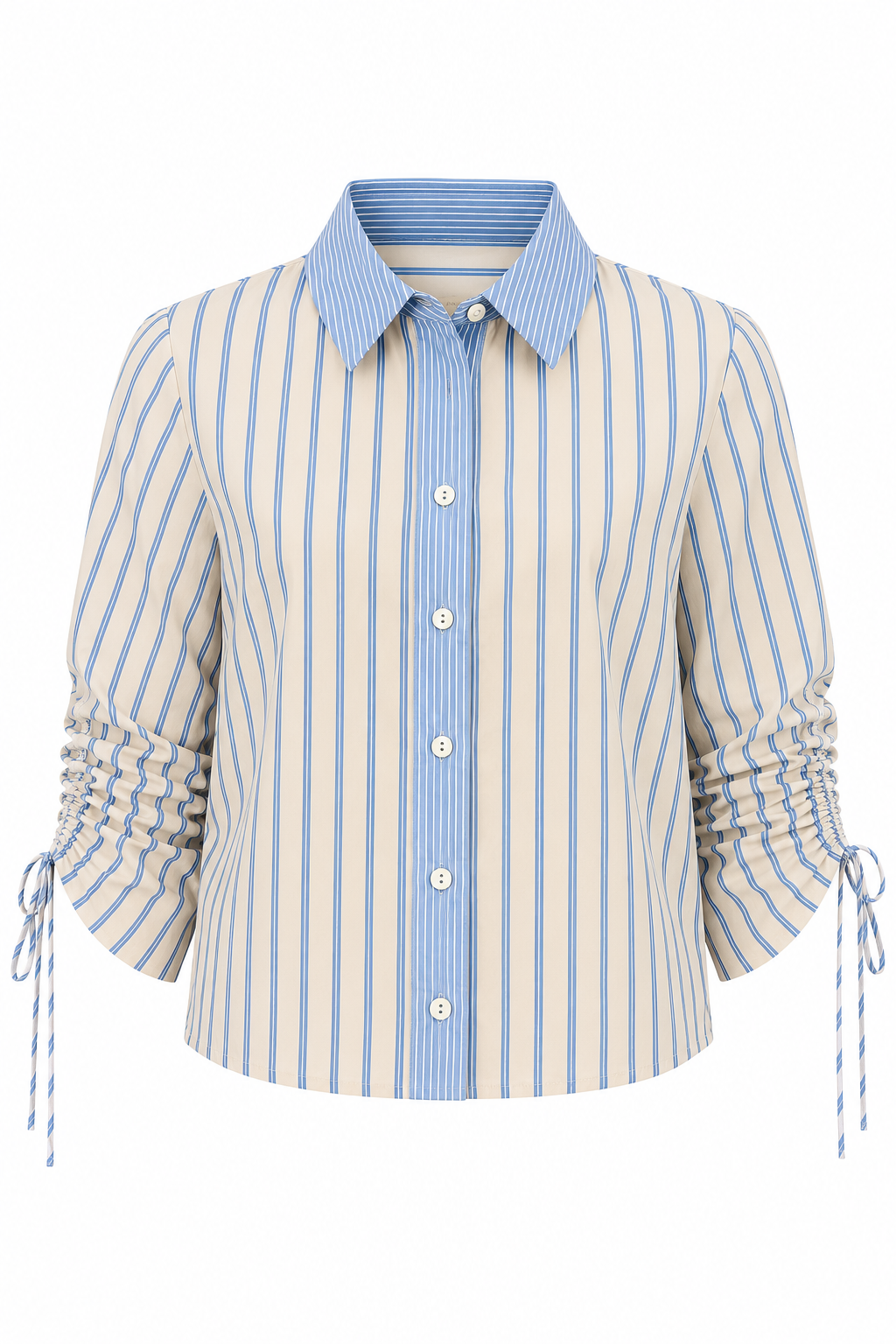 Jayelle Powder Blue Stripe Top