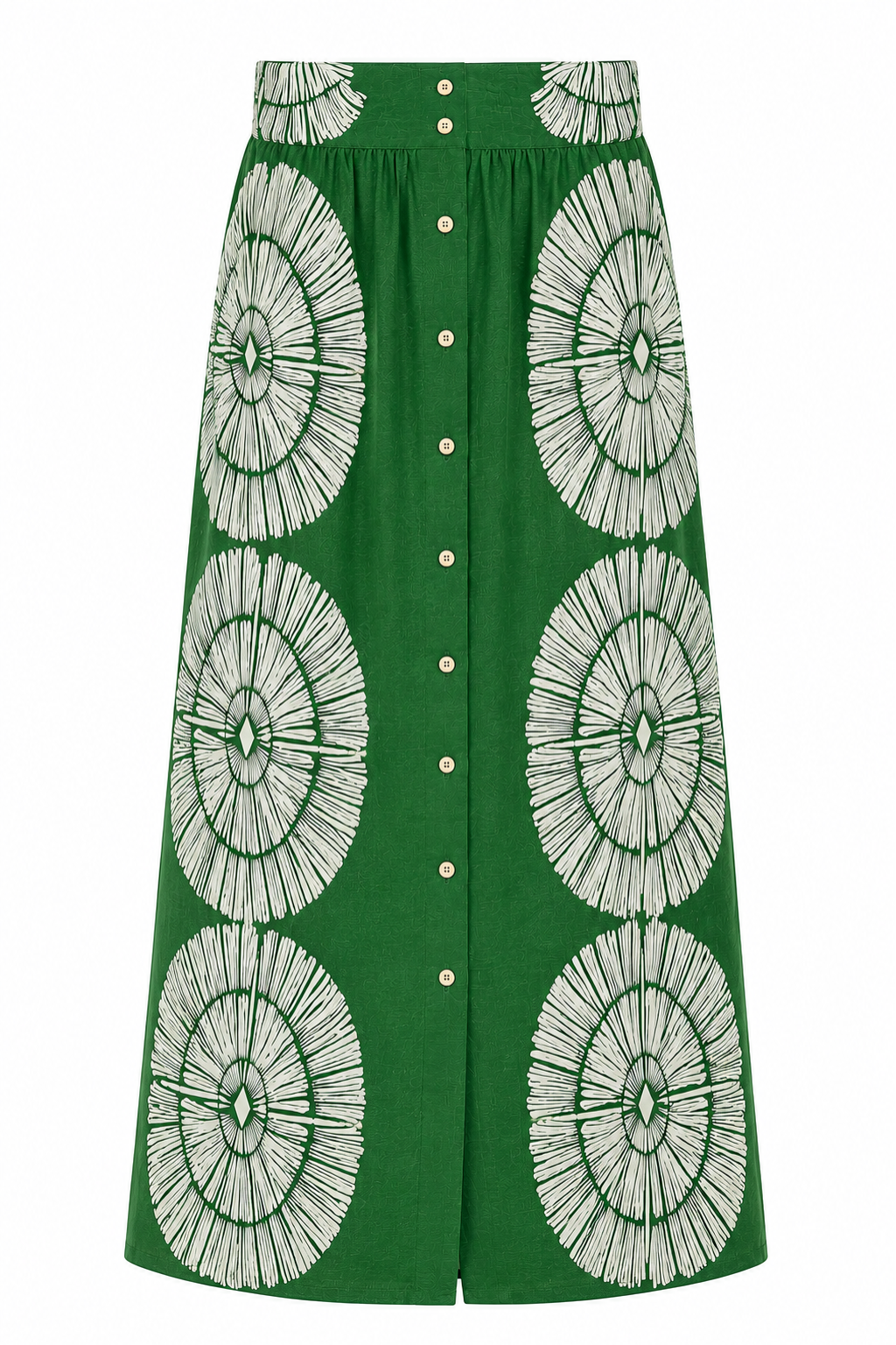 Jenn Jade Raffia Midi Skirt