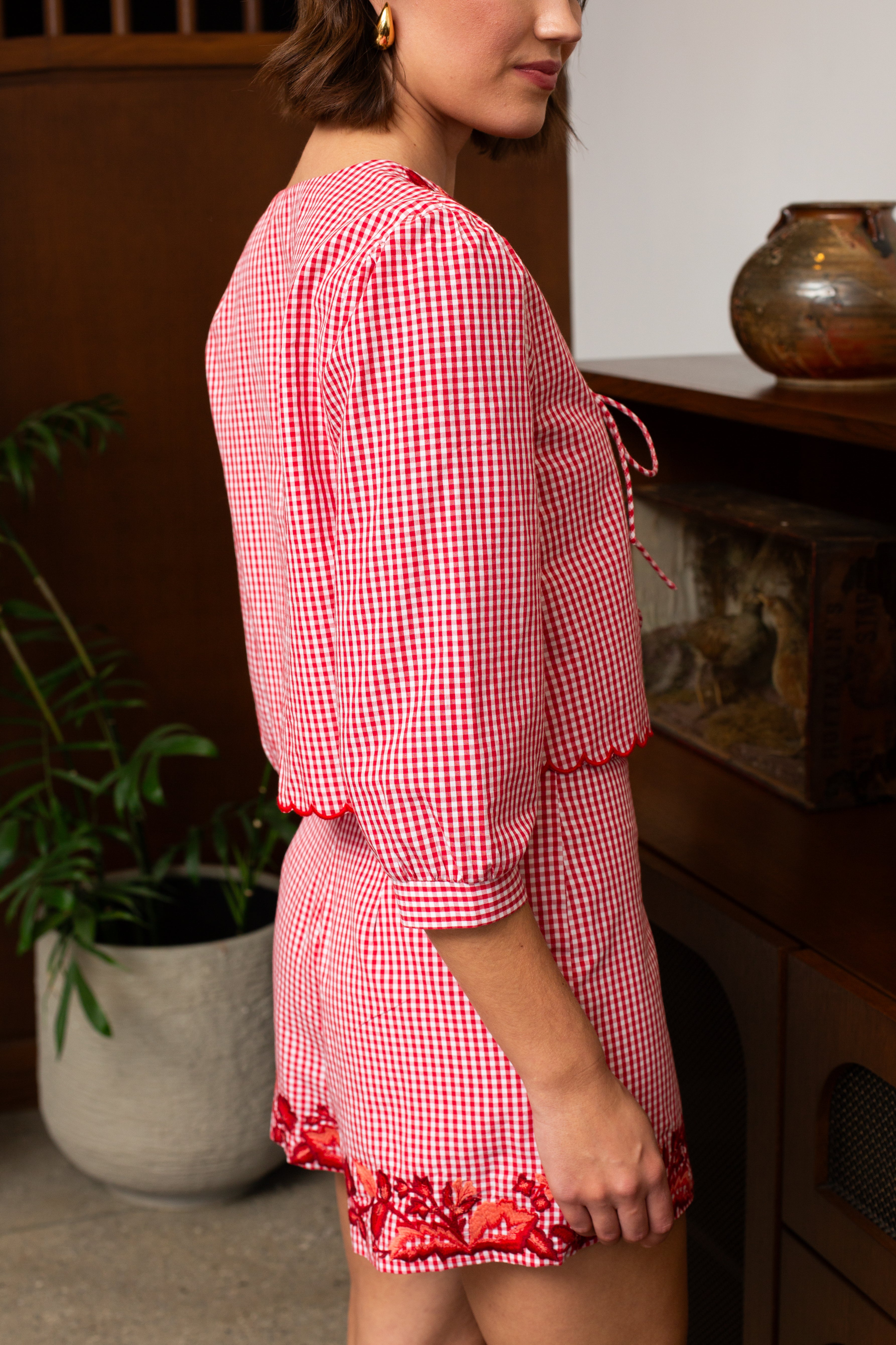 Lizzie Picnic Plaid Short