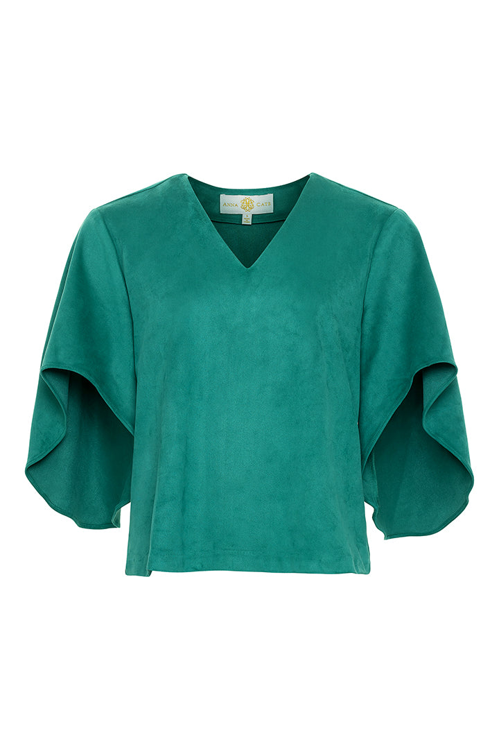 Nina Suede Blouse
