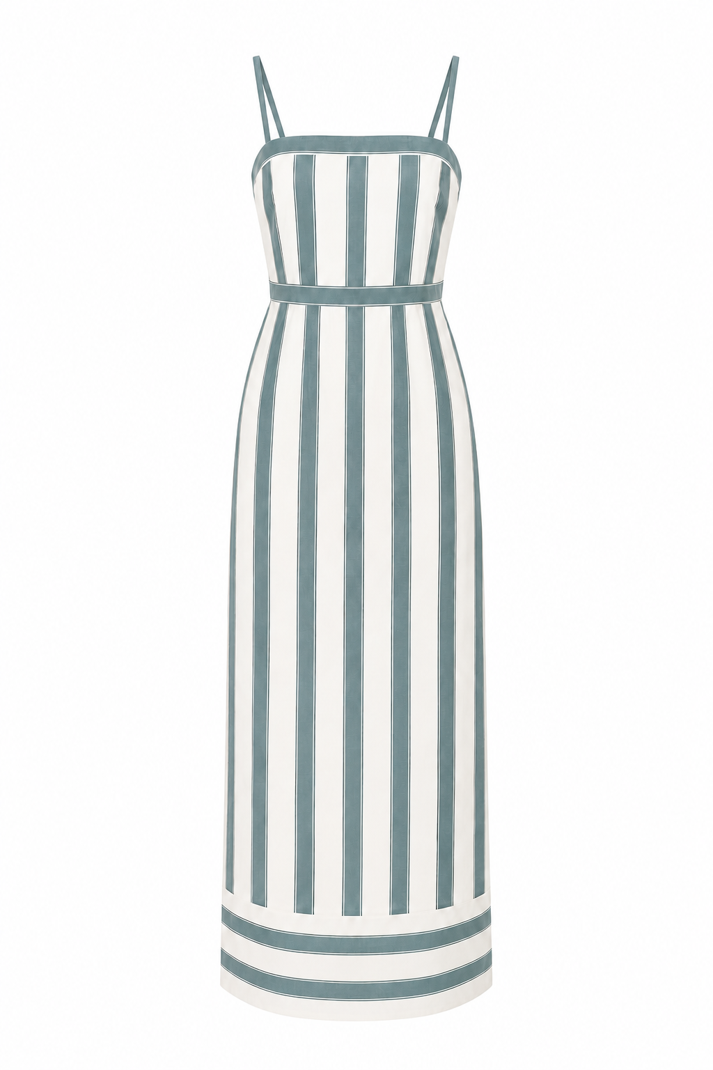 Penelope Heirloom Stripe Midi Dress