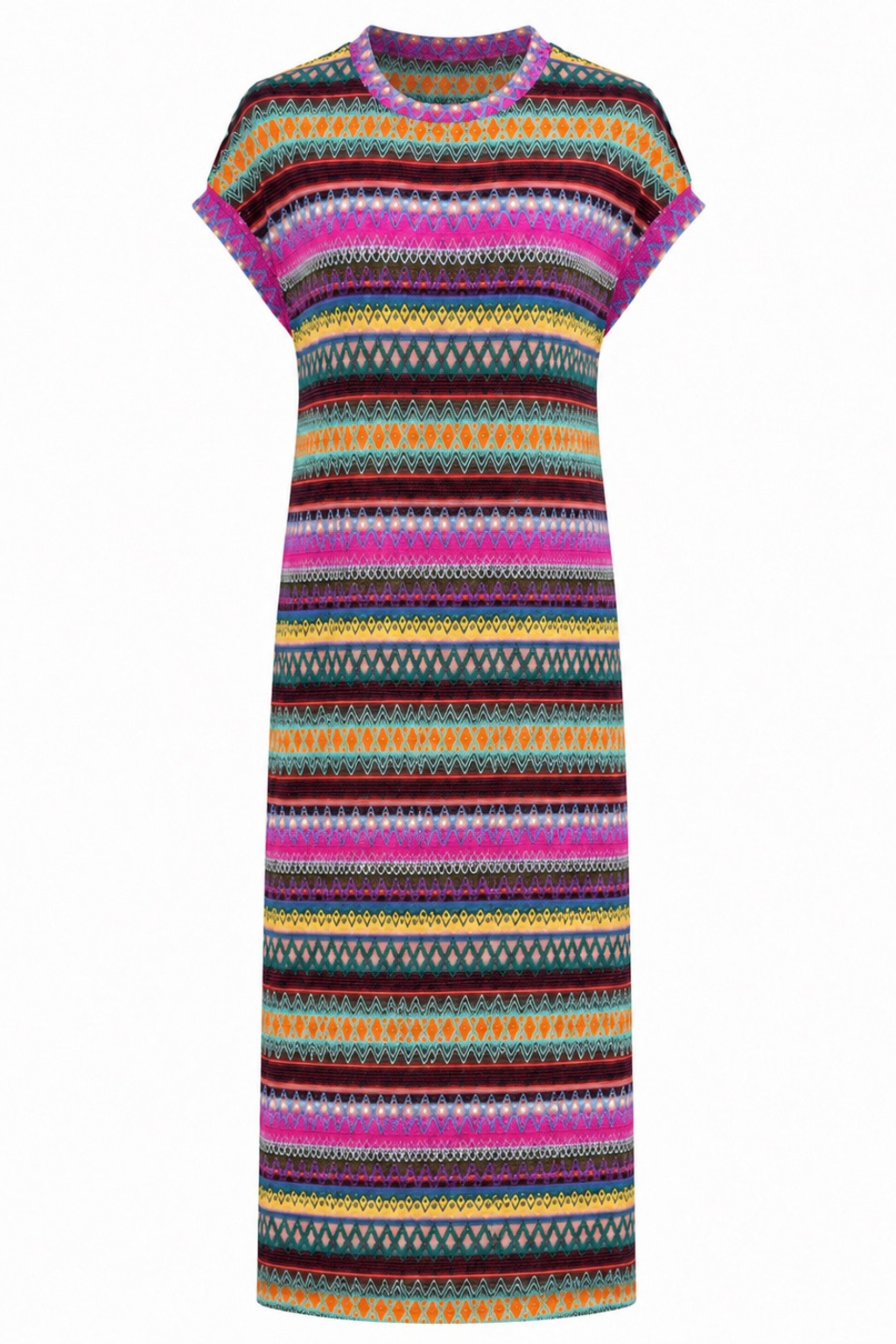 Penelope Multi Mix Midi Dress