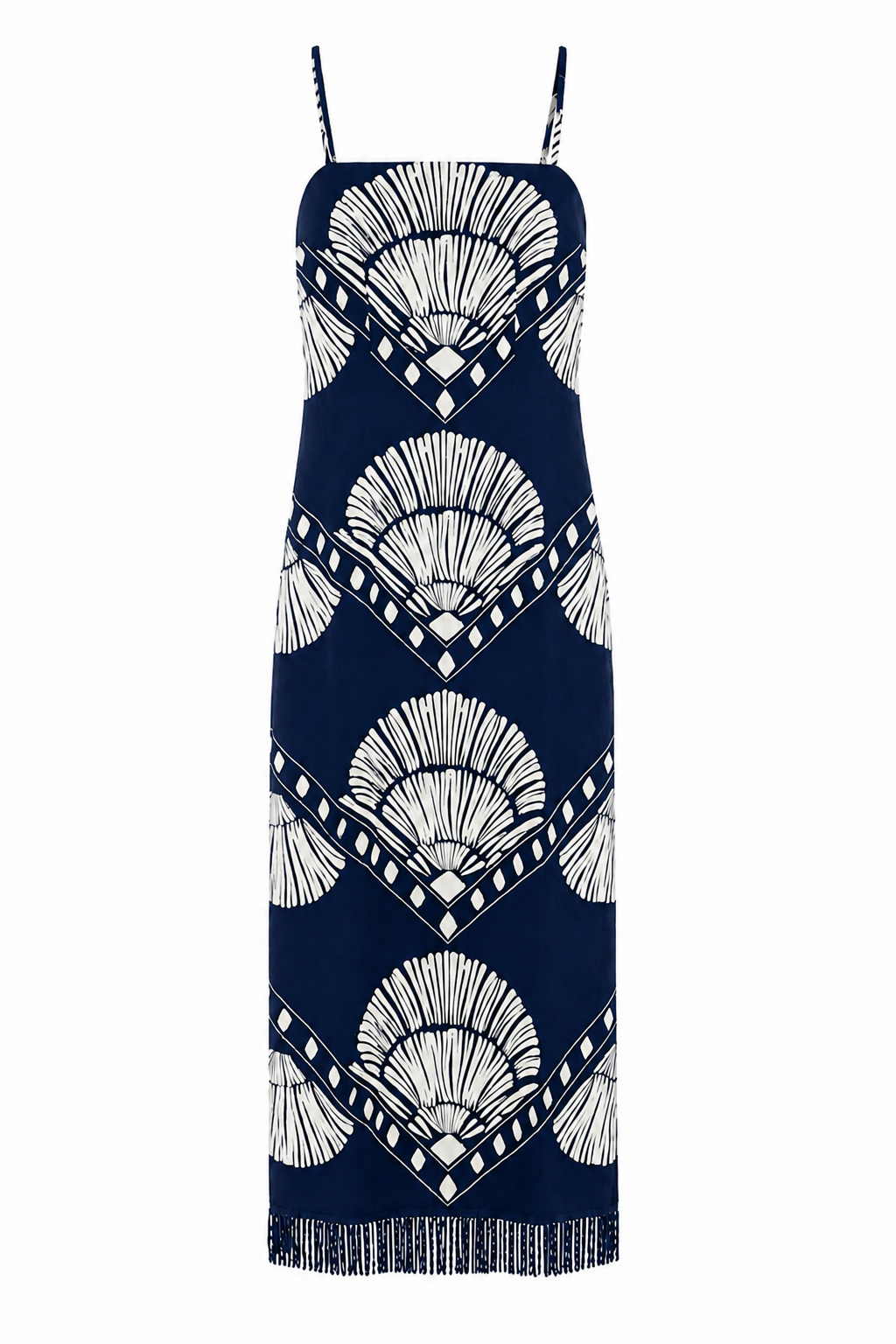 Shannon Navy Midi Dress