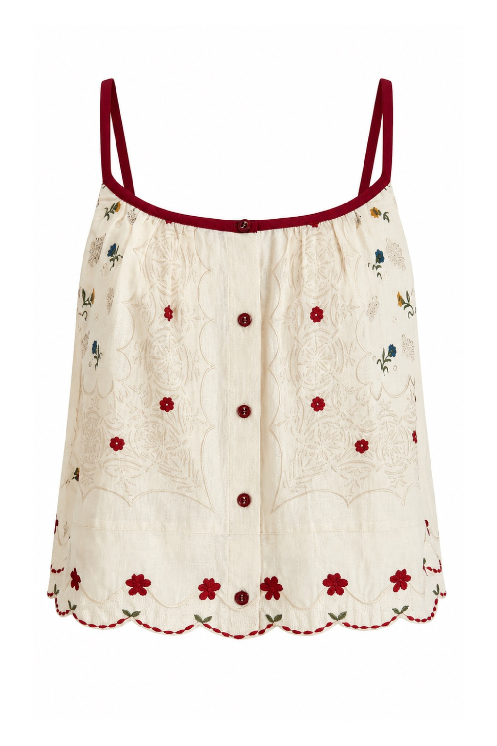 Willis Ivory Rosa Floral Top