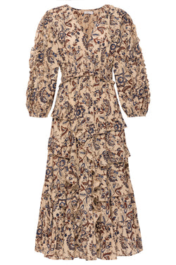 Mallory Long Sleeved Midi