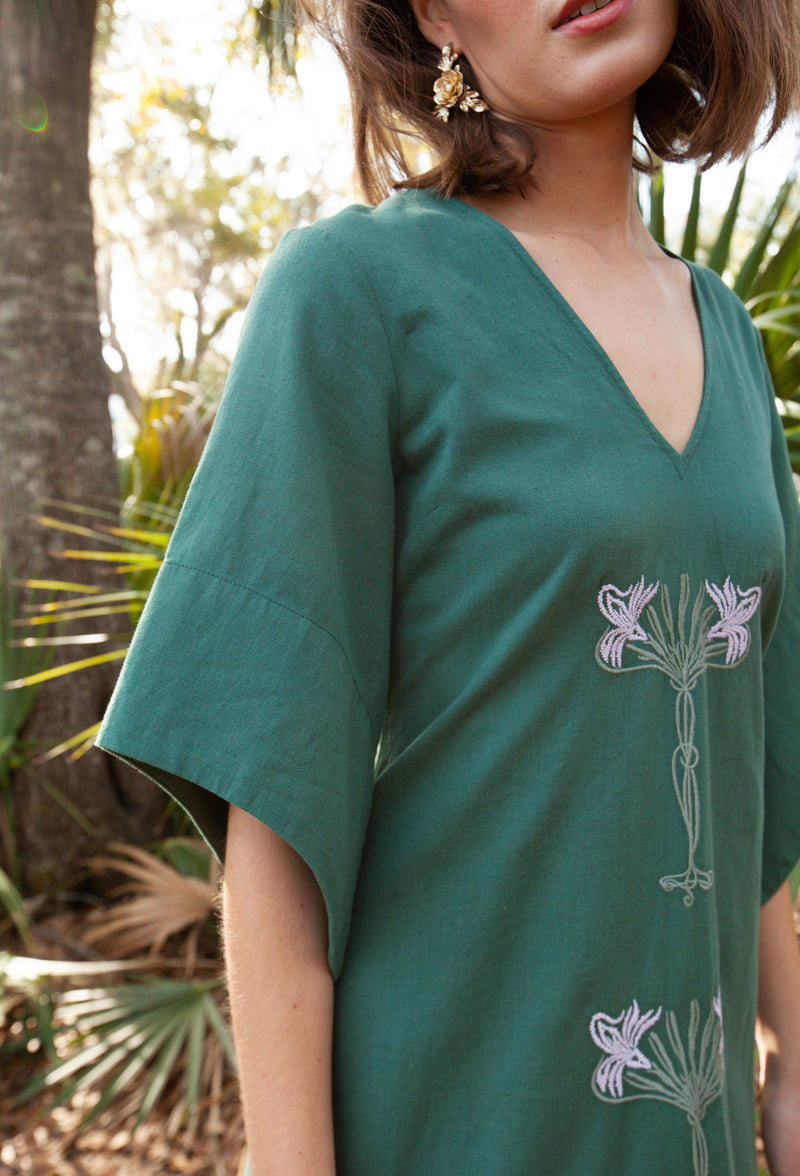 Meredith Linen Dress