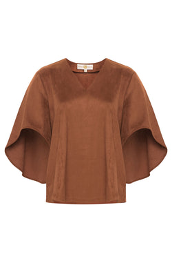 Nina Suede Blouse